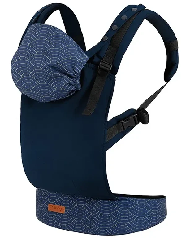 Рюкзак кенгуру MoMi COLLET navy blue